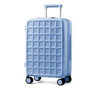 Cabin Suitcase 20 Inch Carry on Suitcase 35x23x49cm Hard Shell Suitcase with TSA Lock and Double Spinner Wheels, Travel Suitcase for Holiday 1-3 Days, 39.5L Lightweight Suitcases (Blueberry Blue)