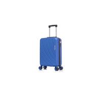 Cabin Suitcase 20" Lightweight 4 Wheel Spinner ABS Hard Shell Luggage for EasyJet Ryanair 55x35x20 (66 Litre)