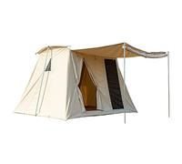 Cabin Tent for 5 To 8 Person Waterproof Family Camping Tents with Carrying Bag Cotton Canvas Tent for Family Trip, Hiking, Picnic and Party Household faucets