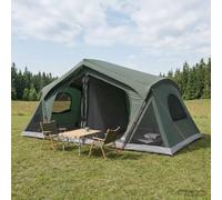 Cabin Tent with Polyester and Steel, Camping, Army Green, 480x273x205 cm