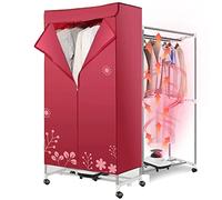 CABINE Electric Portable Clothes Airer Dryer 1000W Heated Laundry Drying Rackhine Load 20 Kg Double Layer/D
