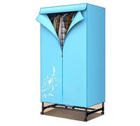 CABINE Heated Clothes Airer Dryer,Energy Saving Drying Wardrobe Bea15 Kg Double Layer Withers/Blue