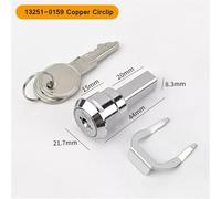 Cabinet and Drawer Toolbox Lock with 180 Degree Rotation Unlocking and Alloy Linkage System for Effective Tool Protection (E)