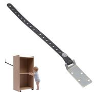 Cabinet Anti-fall Device - Furniture Strap, Anti-Dumping Shelving | Durable Wall Anchors, Safety Straps, Child Safety Chest Quick Install, Ideal for Your Closet