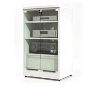 Cabinet AV Media Stand Stereo Cabinetwith Adjustable Shelves with Drawer