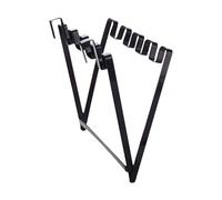Cabinet Bin Bag Holder, Compact Waste Container for Food Leftovers, Punch-free Metal Wire Rubbish Container, Foldable Sink Waste for Kitchen Cabinet, Bathroom Consumption, Motorhome or Small Spaces