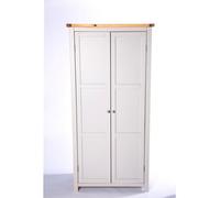 Cabinet Bits Argenta 2 Door Wardrobe Chrome Knob