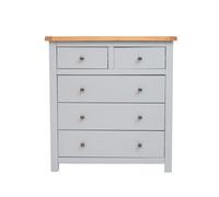 Cabinet Bits Argenta 5 Drawer Chest Of Drawers Brass Knob