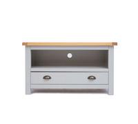 Cabinet Bits Argenta Light Grey 1 Drawer Tv Cabinet Brass Cup Handle