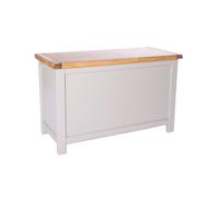 Cabinet Bits Argenta Light Grey Blanket Box Ottoman