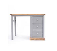 Cabinet Bits Biccari 3 Drawer Desk - Dressing Table Chrome Knob