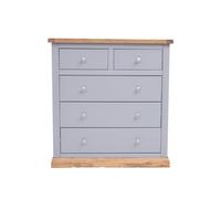 Cabinet Bits Biccari 5 Drawer Chest Of Drawers Chrome Knob