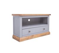 Cabinet Bits Biccari Grey 1 Drawer Tv Cabinet Brass Knob