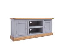 Cabinet Bits Biccari Grey 2 Door Tv Cabinet Chrome Knob