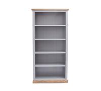 Cabinet Bits Biccari Grey Bookcase 180X90X30Cm