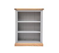 Cabinet Bits Biccari Grey Bookcase 90X70X25Cm