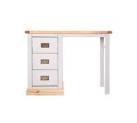 Cabinet Bits Bomporto 3 Drawer Desk - Dressing Table Brass Drop Handle