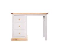 Cabinet Bits Bomporto 3 Drawer Desk - Dressing Table Wood Knob