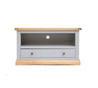 Cabinet Bits Bomporto Light Grey 1 Drawer Tv Cabinet Brass Knob