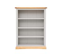 Cabinet Bits Bomporto Light Grey Bookcase 120X90X25Cm