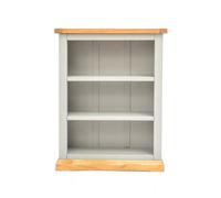 Cabinet Bits Bomporto Light Grey Bookcase 90X70X25Cm