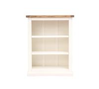 Cabinet Bits Bookcase with Plinth 90x70x25cm in Off-White | Size: 90 x 70 x 25 cm Cabinet Bits Off-White 90 x 70 x 25 cm