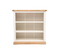 Cabinet Bits Bookcase with plinth 90x90x30cm in Off-White | Size: 90 x 90 x 30 cm Cabinet Bits Off-White 90 x 90 x 30 cm