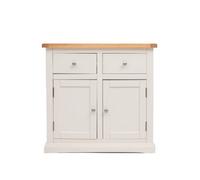 Cabinet Bits Castelli Off White 2 Drawer 2 Door Sideboard Chrome Knob