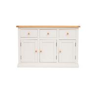 Cabinet Bits Castelli Off White 3 Drawer 3 Door Sideboard Wood Knob