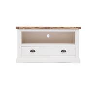Cabinet Bits Cosenza Off White 1 Drawer Tv Cabinet Brass Cup Handle