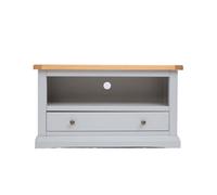 Cabinet Bits Loreo Light Grey 1 Drawer Tv Cabinet Brass Knob