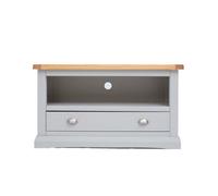 Cabinet Bits Loreo Light Grey 1 Drawer Tv Cabinet Chrome Cup Handle