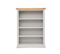 Cabinet Bits Loreo Light Grey Bookcase 120X90X25Cm