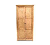 Cabinet Bits Lugo 2 Door Wardrobe Brass Knob