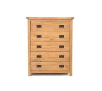 Cabinet Bits Lugo 5 Drawer Chest Of Drawers Bras Drop Handle