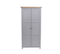 Cabinet Bits Mirano 2 Door Wardrobe Brass Knob