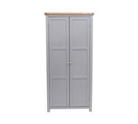 Cabinet Bits Mirano 2 Door Wardrobe Chrome Knob