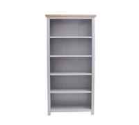 Cabinet Bits Mirano Grey Bookcase 180X90X30Cm