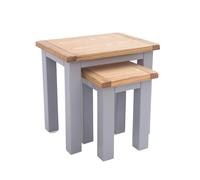 Cabinet Bits Nest of Tables - Set of 2 Tables in Mid Grey Cabinet Bits Mid Grey