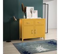 Cabinet Bits Palazzi 2 Door 2 Drawer Sideboard Mustard