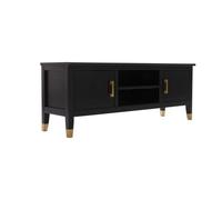 Cabinet Bits Palazzi 2 Door Tv Unit Black H45 W120 D35Cm