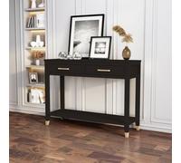 Cabinet Bits Palazzi 2 Drawer Console Table Black