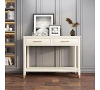 Cabinet Bits Palazzi 2 Drawer Console Table White