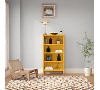 Cabinet Bits Palazzi Bookcase H127 W69 D25Cm - Mustard