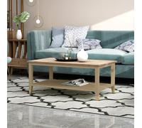 Cabinet Bits Palazzi Coffee Table H45 W100 D56Cm Clay/natural