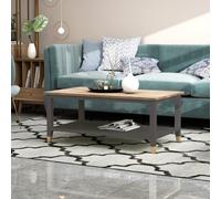 Cabinet Bits Palazzi Coffee Table H45 W100 D56Cm Grey/natural