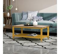 Cabinet Bits Palazzi Coffee Table H45 W100 D56Cm Mustard/natural