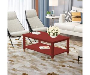 Cabinet Bits Palazzi Coffee Table H45 W100 D56Cm Red