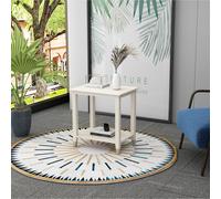 Cabinet Bits Palazzi Side Table H45 W50 D50cm in Off-White Cabinet Bits Off-White