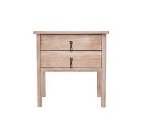 Cabinet Bits Portofino 2 Drawer Bedside Table Drop Handle
